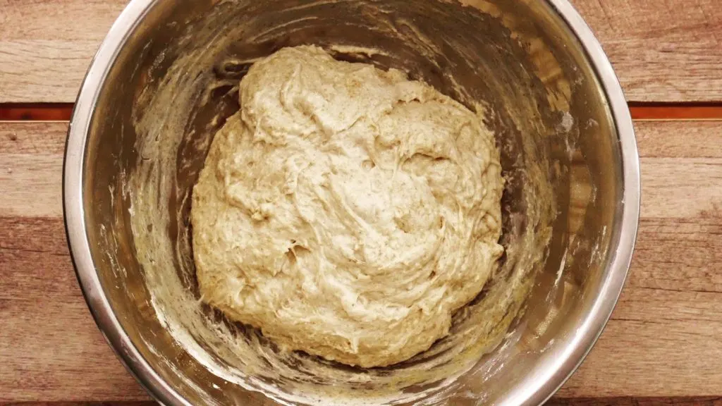 Autolysed sourdough cinnamon roll Dough