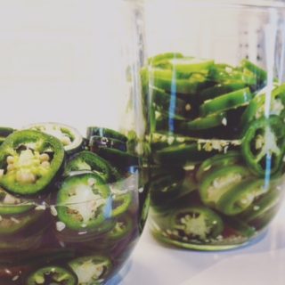 Sweet with Heat Pickled Jalapeños